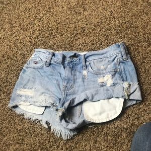 Hollister high waisted shorts